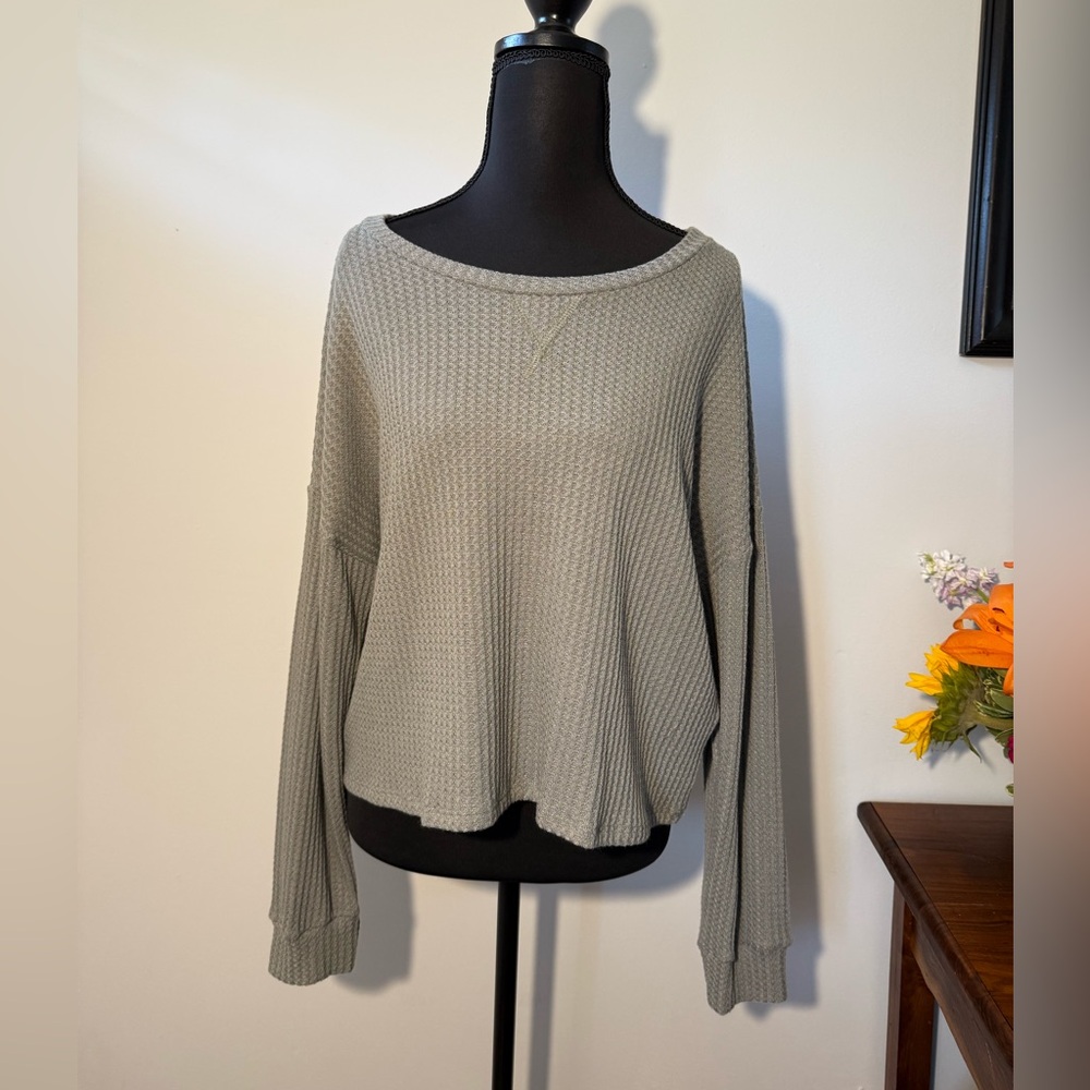Waffle Knit Studio Ko Top